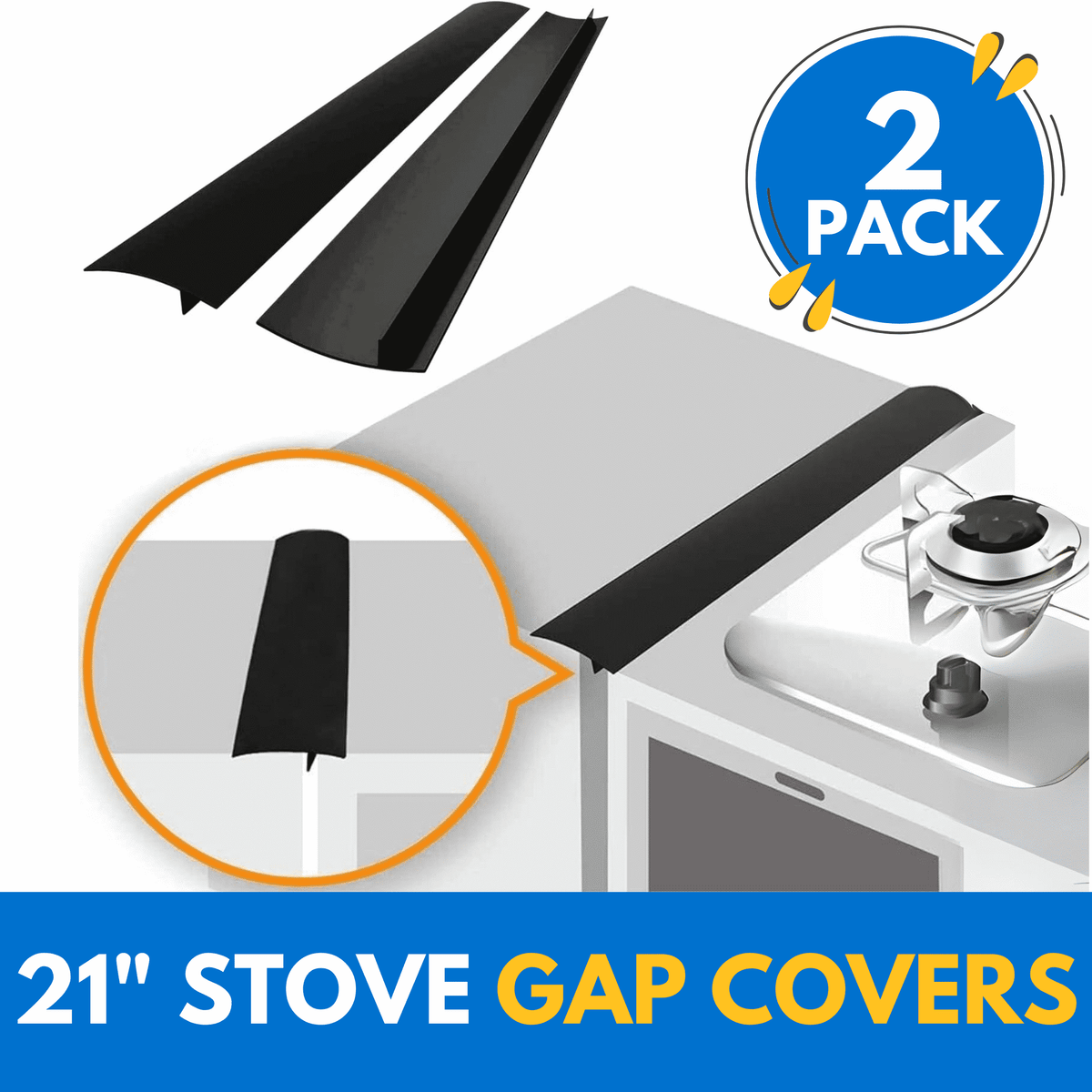 Silicone Stove Gap Covers